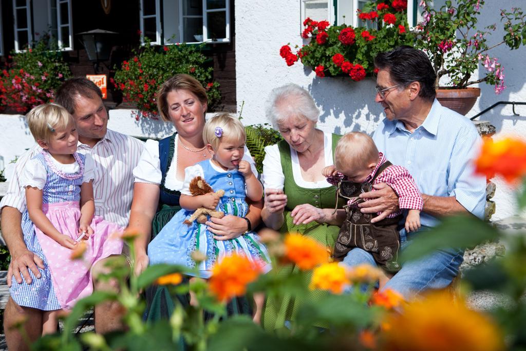 Hupfmuehle Pension Saint Wolfgang Buitenkant foto