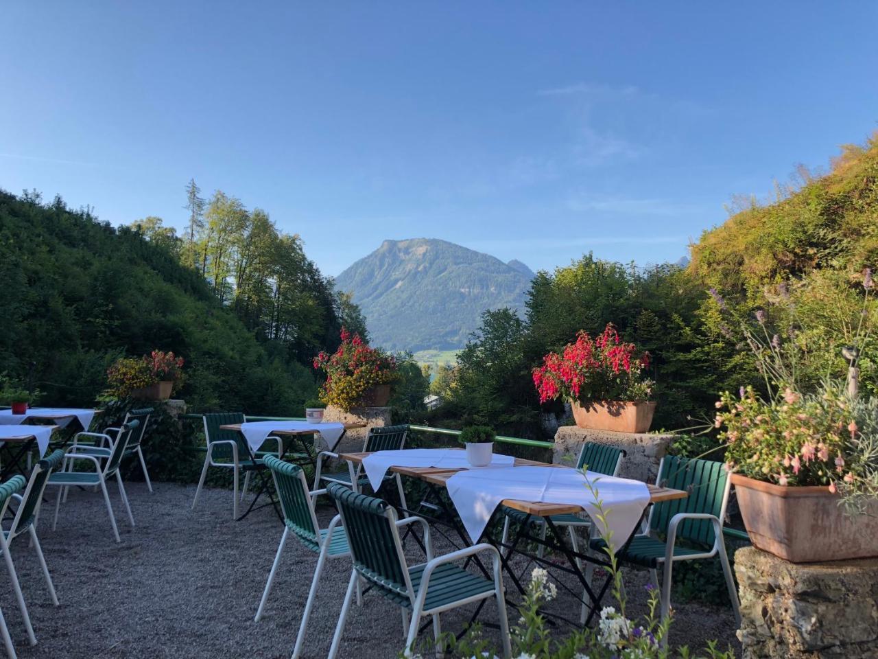 Hupfmuehle Pension Saint Wolfgang Buitenkant foto
